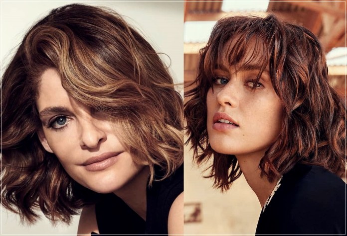 Medium haircuts winter 2023, color and the 10 best cuts