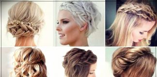 Short and medium hairstyles